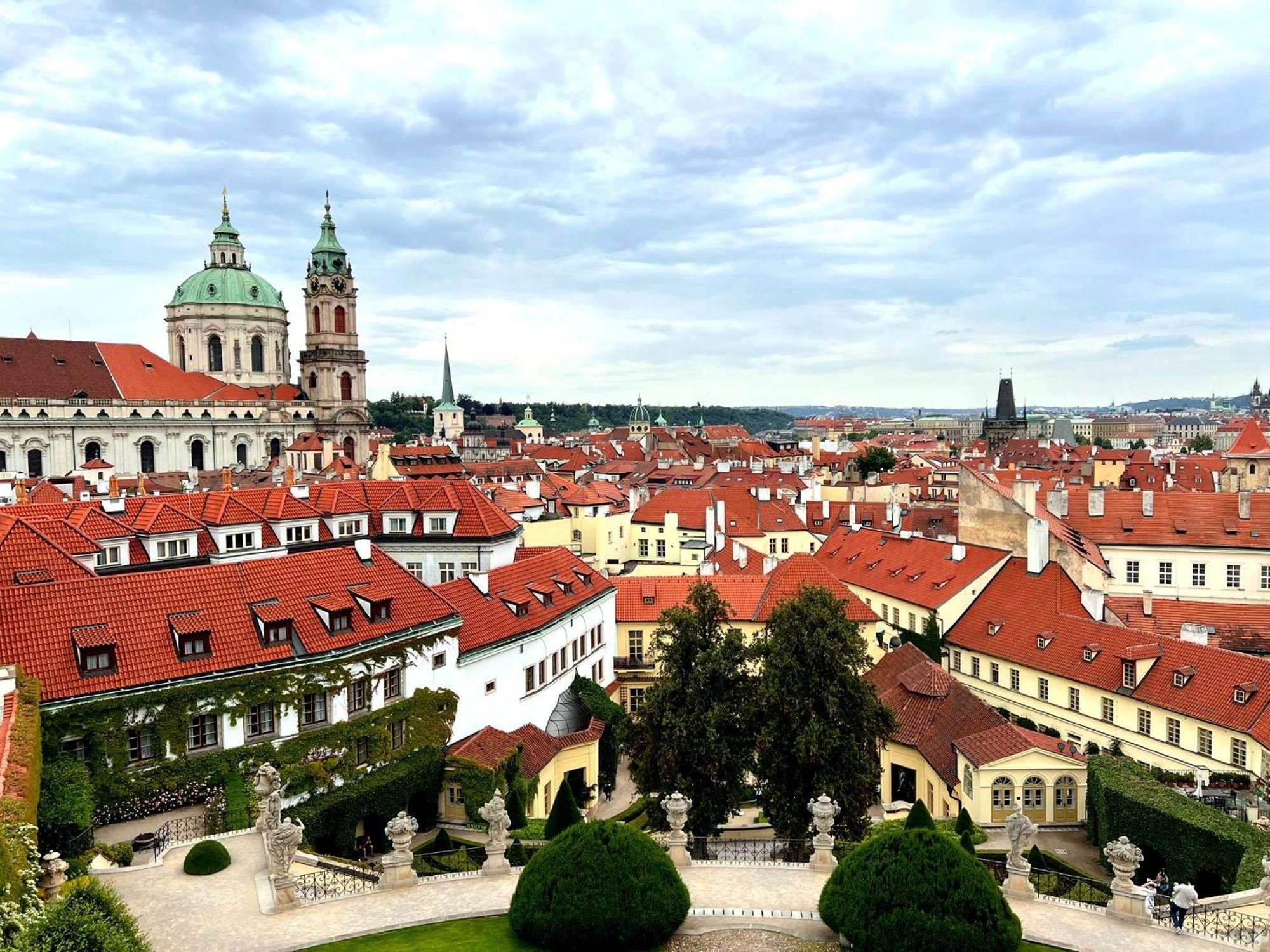 At The Blue Lion & Parking Assistance Prag